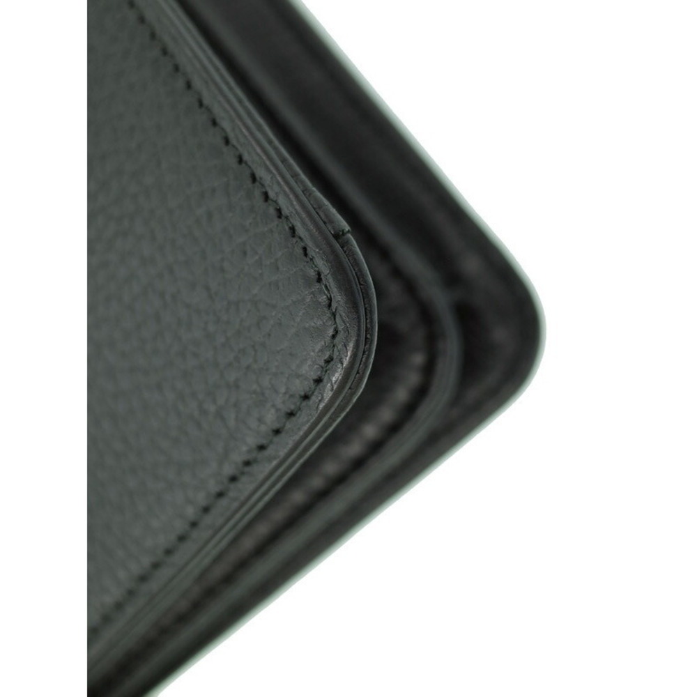 Gucci Interlocking GG shoulder bag black calfskin leather - Picture 7 of 9